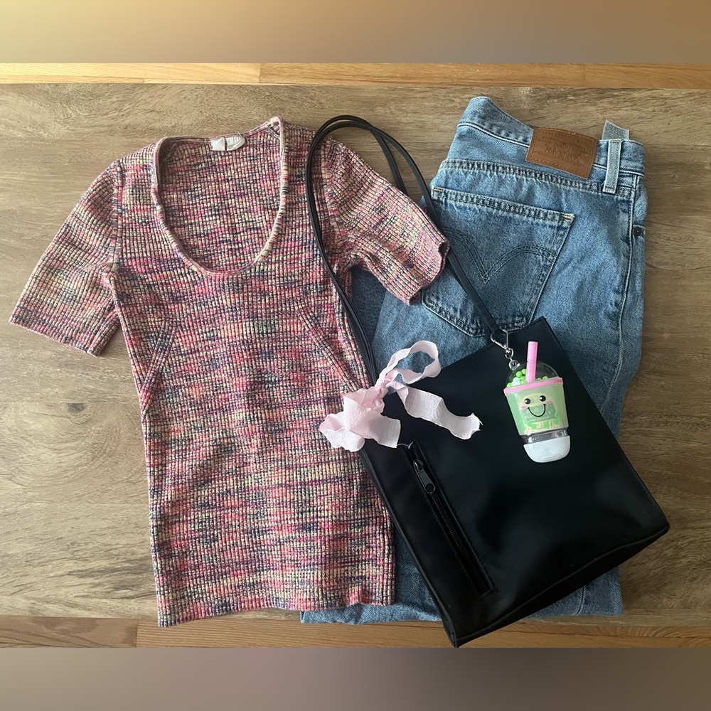 Moth for Anthropologie  Multicolor Knit Top